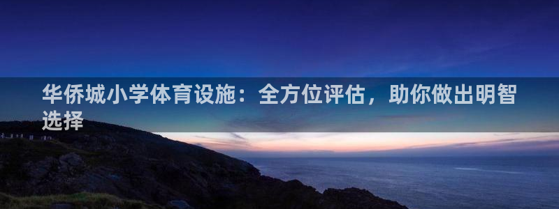 意昂体育3招商电话：华侨城小学体育设施：全方位评估，