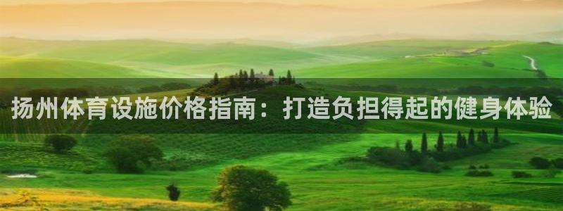 意昂集团官网：扬州体育设施价格指南：打造负担得起的健